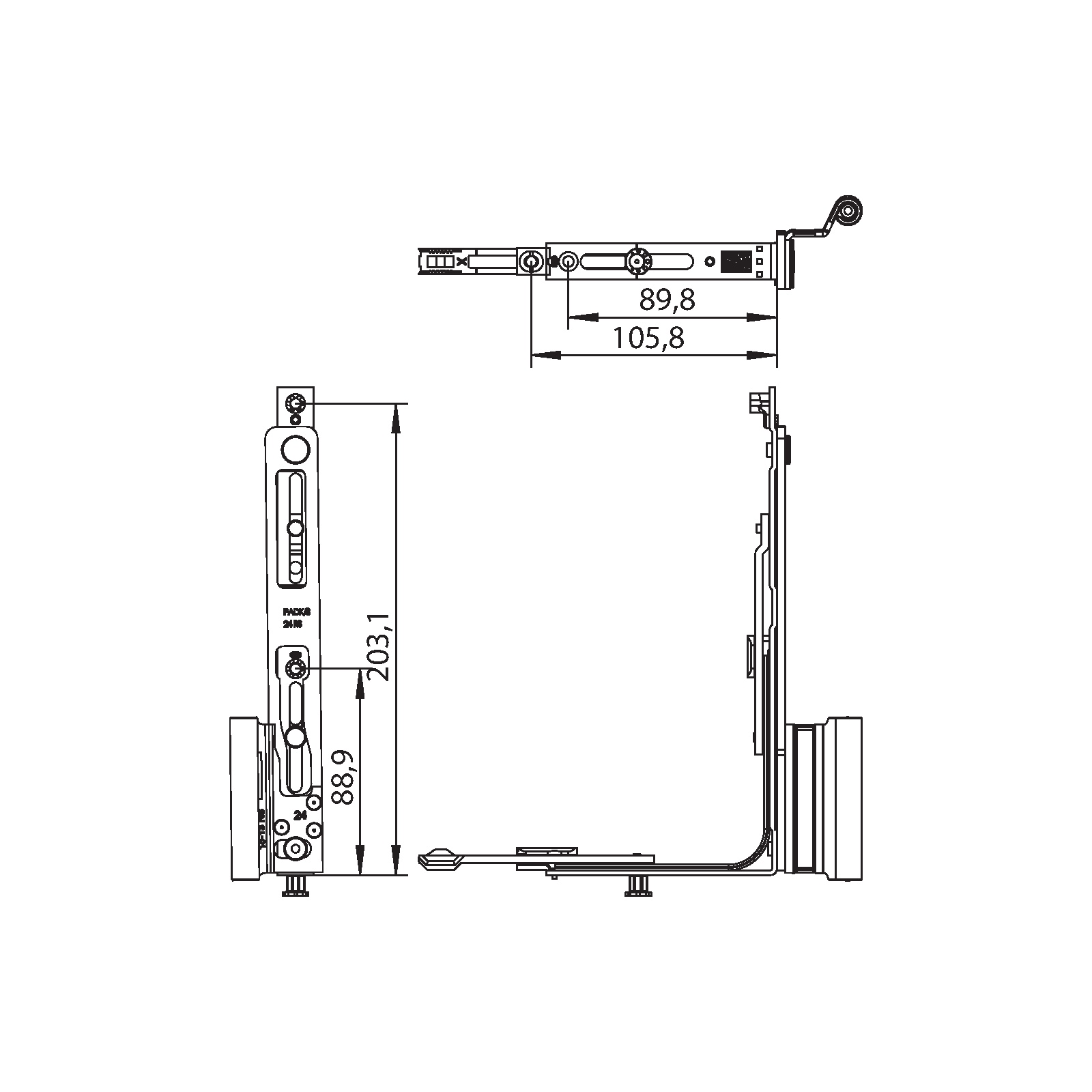 Winkhaus Flügellager FL.C.PADK.20-13-24.RS