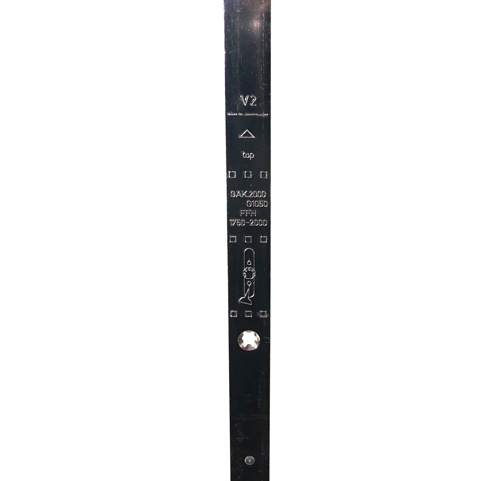 Winkhaus Getriebeschiene GAK.2000-2, DM 15,5 mm, FFH 1750-2000 mm