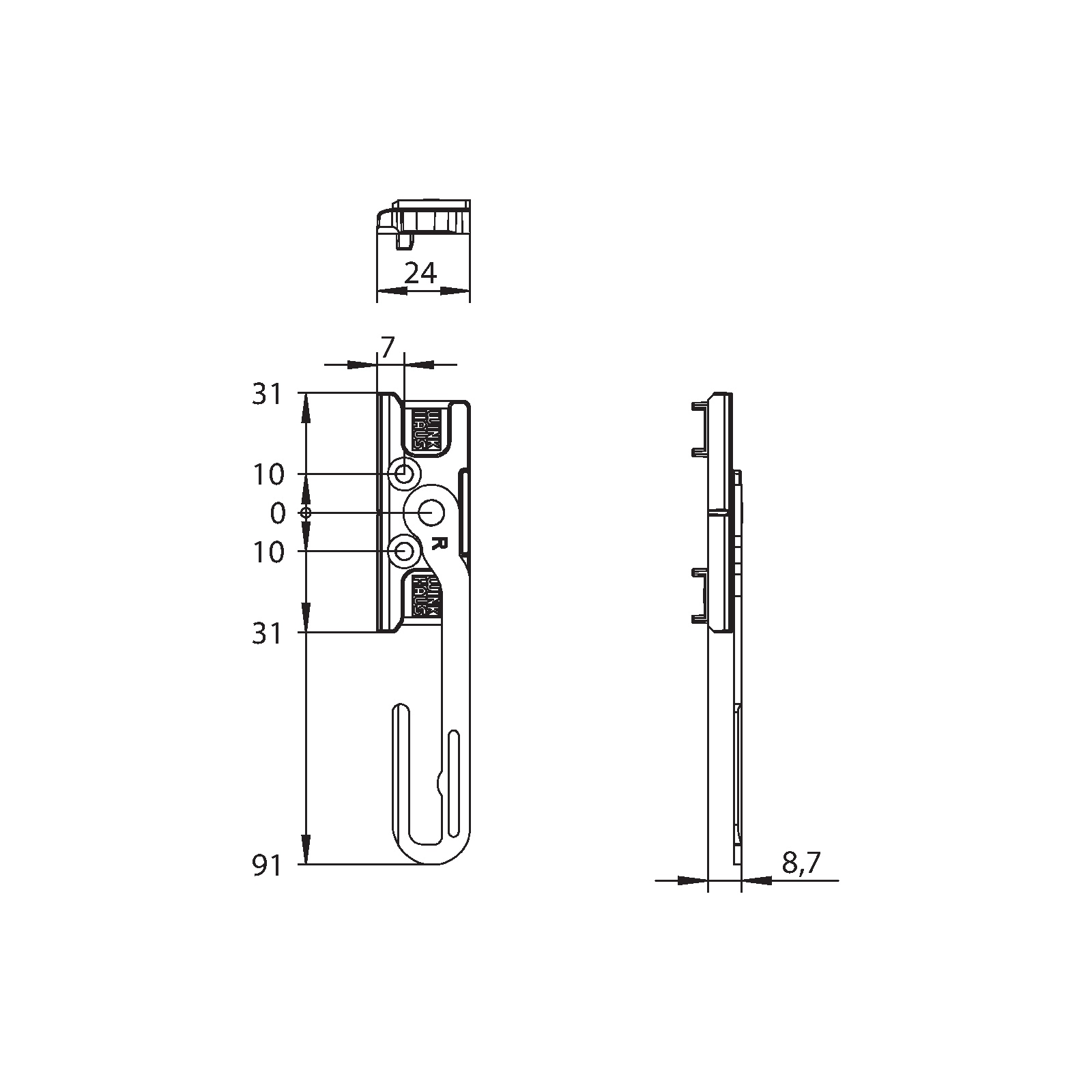 Winkhaus Absteller DSL.60.RS