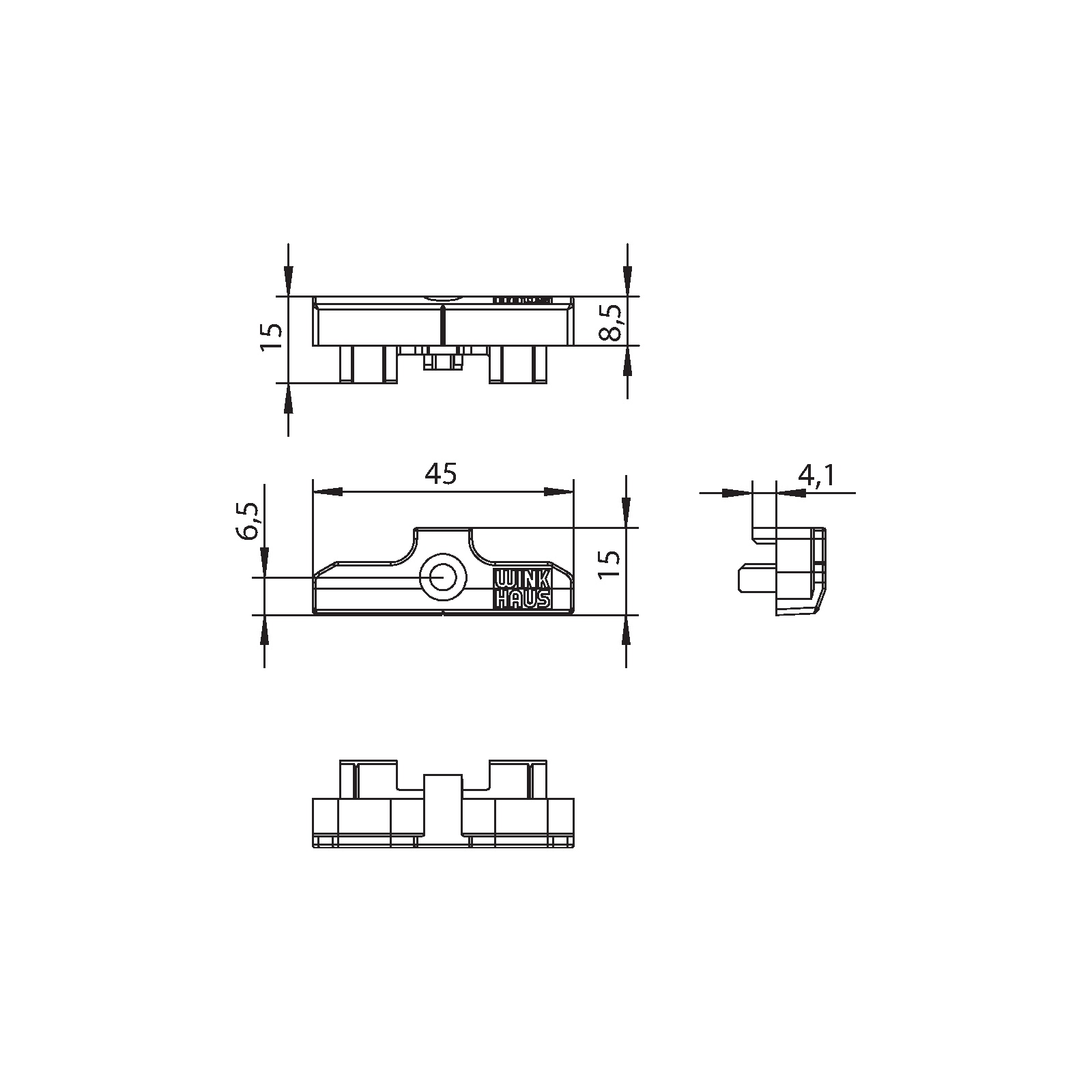 Winkhaus Schließblech SBA.K.169.P7