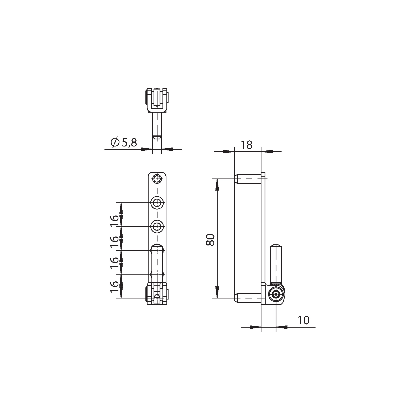 Winkhaus Ecklager ESV-6-18-18 SL/F9