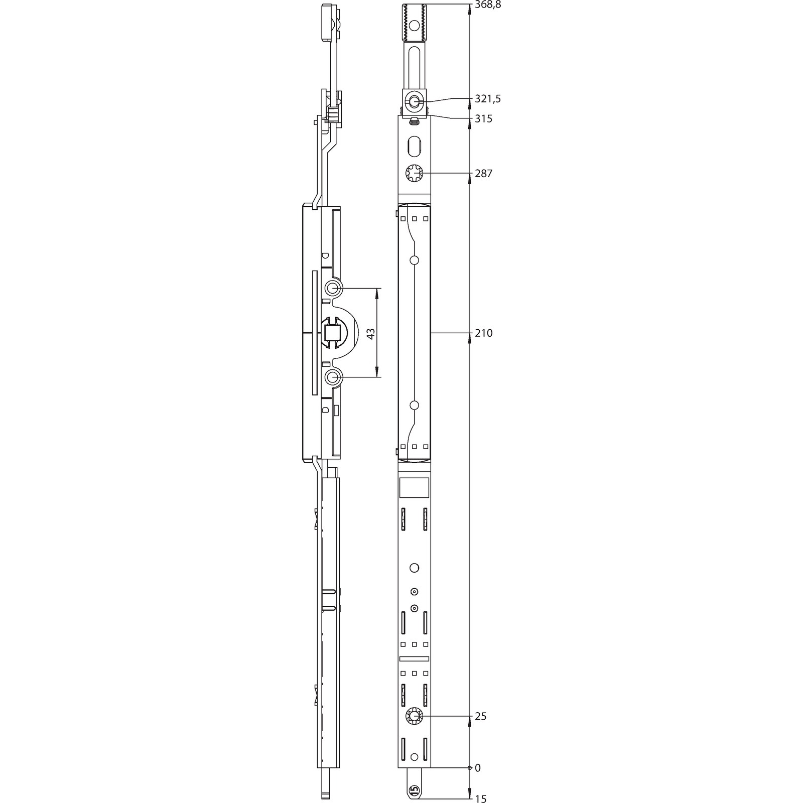 Winkhaus V.Getriebe GK.OF.T.315.D7,5