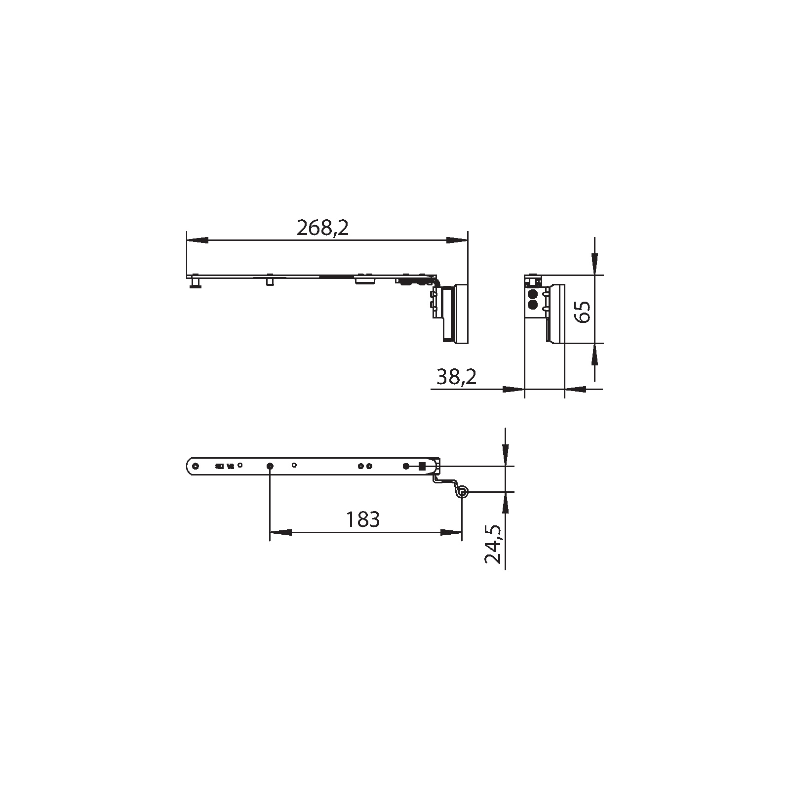 Winkhaus Schere SCO1.22-13.RS.WS
