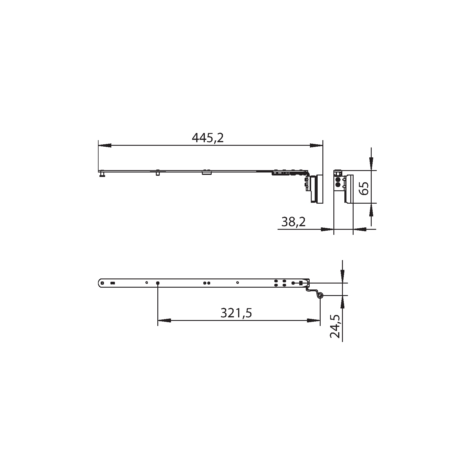 Winkhaus Schere SCO2.22-13.RS.WS